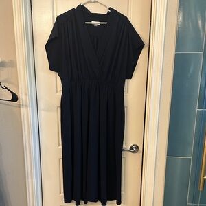Elegant Navy Blue Dress